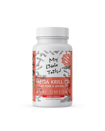 Krill Oil for Dogs & Cats - Maxi Omega-3 SoftGel with HUMAN GRADE